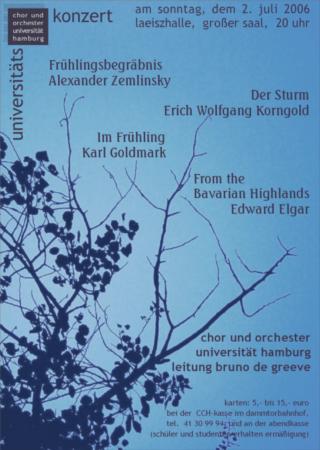 Plakat Konzert 2006