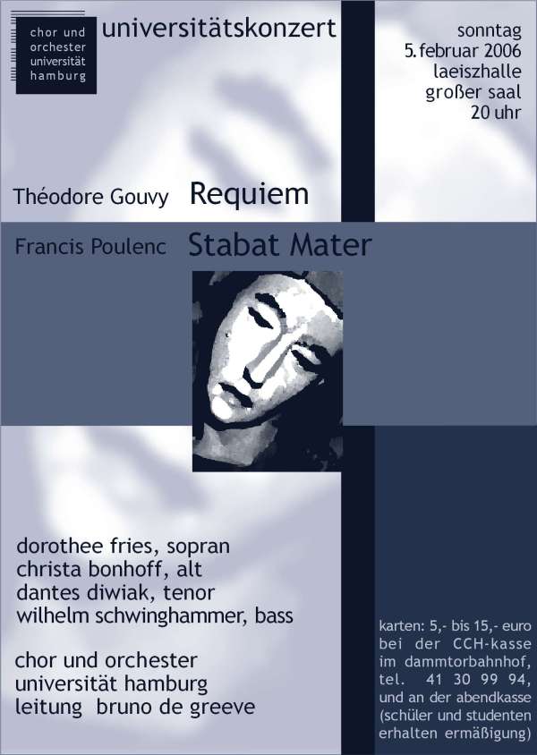 Plakat Konzert 2005/06