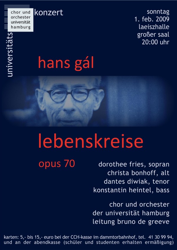 Plakat Konzert 2008/09